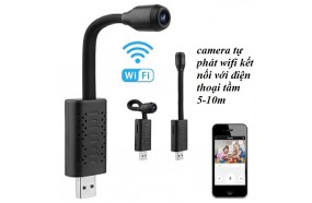 Camera mini USB V380, kết nối điện thoại tích hợp mic ghi âm