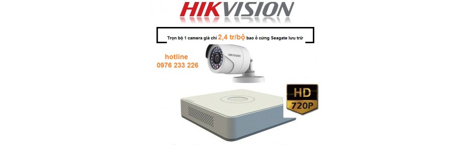 giá trọn bộ 1 camera HIKVISION, camera hikvision tại Bien Hoa