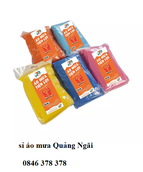 sỉ áo mưa quảng ngãi