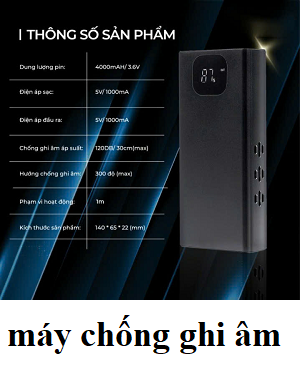 máy chống ghi âm lén tại Biên Hòa