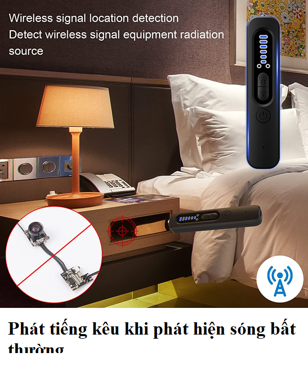 máy dò thiết bị ghi âm tại đồng tháp