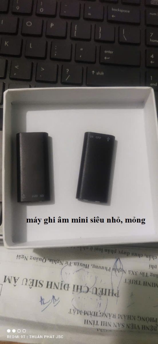 máy ghi âm tại bình dương