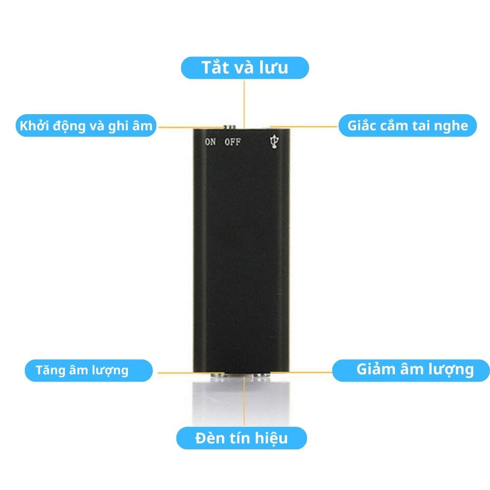 máy ghi âm siêu nhỏ
