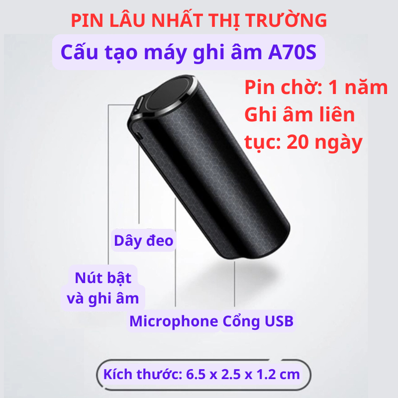 MÁY GHI ÂM MINI TẠI CẦN THƠ